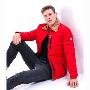 İlker Konfeksiyon, Blackmood, Toptan Mont, Erkek Mont, kırmızı mont